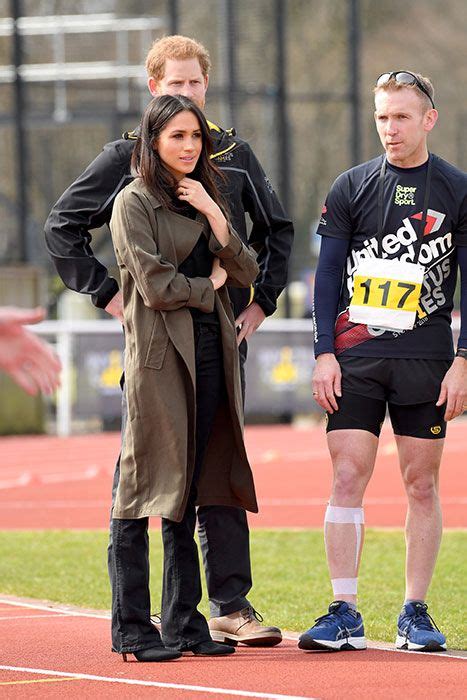 Meghan Markle Pairs Invictus Games Polo Top With Chic Green Jacket