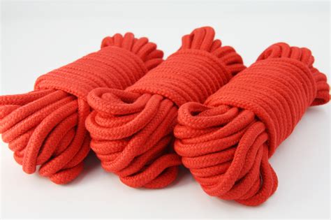 3 X 10 Meters Japanese Bondage Soft Cotton Rope Restraint Role Play Ebay