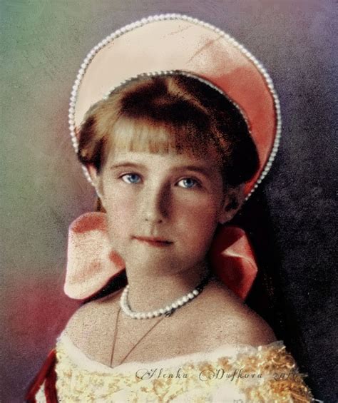 Grand Duchess Anastasia Nikolaevna Of Russia Anastasia Romanov Olga