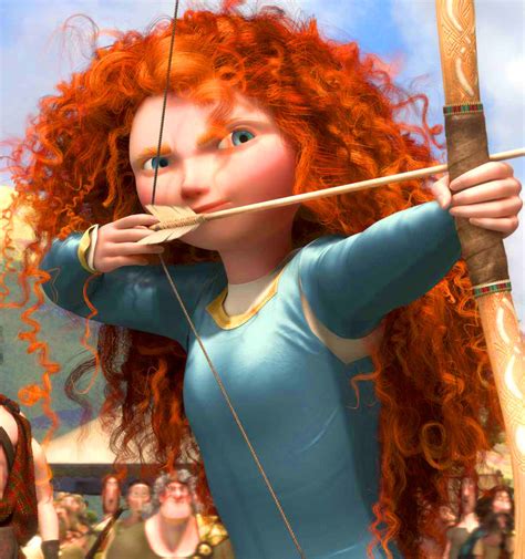 F Is For Flame Buoyant How Pixar Made Merida S Brave Hair Misbehave