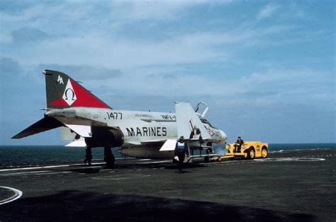 Us Marine Corps F 4b Phantom 151477 Wore The Tail Markings Of A Royal