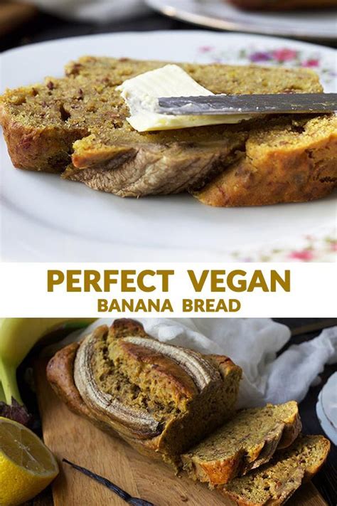 To make the vegan banana bread: Perfect Vegan Banana Bread | Recipe | Vegan banana bread ...