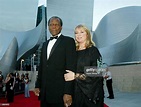 Sidney Poitier and second wife Joanna Shimkus attend the Walt Disney ...