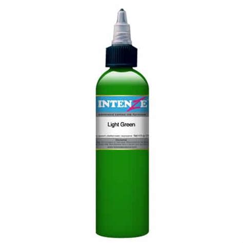 Intenze Tattoo Ink Light Green For Sale