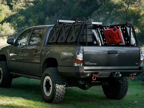 Tacoma Bed Rack Active Cargo System For Long Bed Toyota Trucks