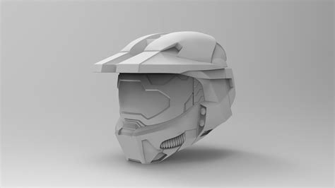 Master Chief Helmet 3d Model 49 Obj Fbx Unknown Free3d