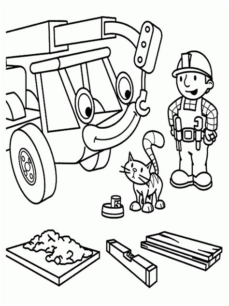 Coloring Page Place Bob The Builder Coloring Cute Coloring Pages Porn