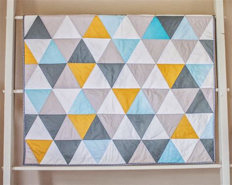 Jaqs Studio Modern Color Triangle Quilt