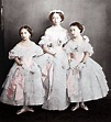 Alice, Helena, and Louise as bridesmaids to their elder sister the ...