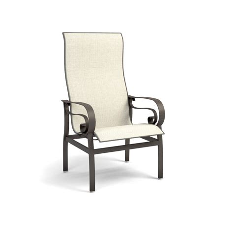 Have homecrest frames or other unique spline attachments? Homecrest Emory High Back Sling Dining Arm Chair | 2M379