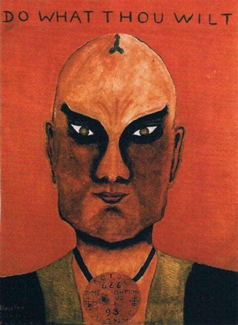 Soniasuponia On Aleister Crowley Painting Art