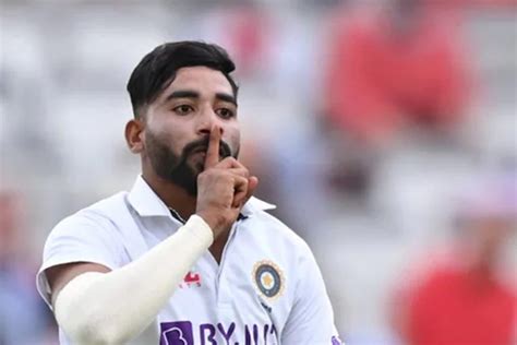 Mohammed Siraj Reveals Reason Behind His ‘finger On Lips’ Celebration Cricket Country
