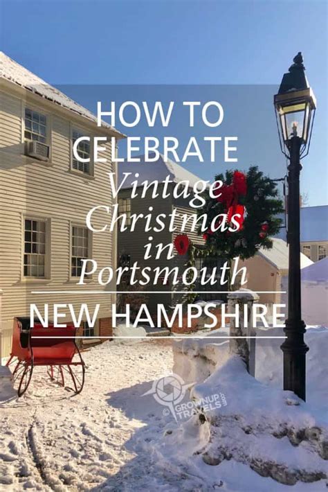 Portsmouth New Hampshire Best Christmas Town In The Us