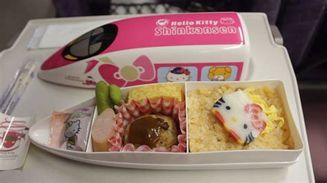 Hello Kitty Shinkansen Exclusive Bento Box Youtube