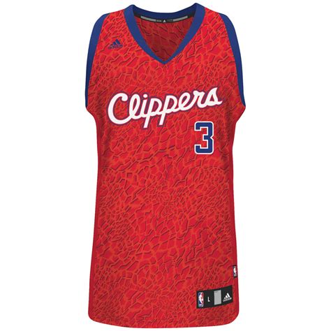 Adidas Los Angeles Clippers Chris Paul Crazy Light Jersey In Red For