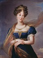 The Duchesse de Berry in a Blue Velvet Dress | Portrait, Portrait ...