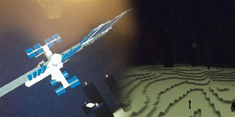 Minecraft Build Sends The International Space Station Into The End