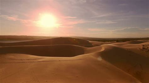 Desert Horizon Panning To Right Stock Video Footage Storyblocks