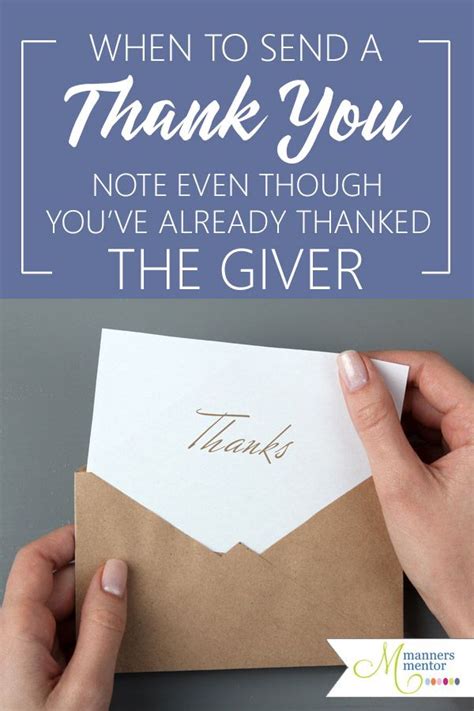 Writing Thank You Notes After Saying Thanks 7 Savvy Manners Thank