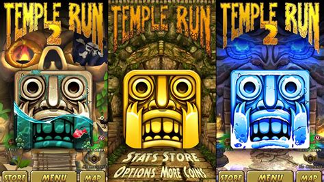 Temple Run 2 Pirate Cove Vs Temple Run Vs Temple Run 2 Frozen Shadows