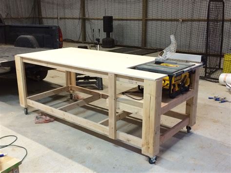 Diy Workbench Plans With Table Saw Repostity
