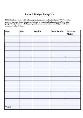 Run the comb through with our time phased budget table template. 46+ SAMPLE Budget Templates & Budget Worksheets in PDF ...