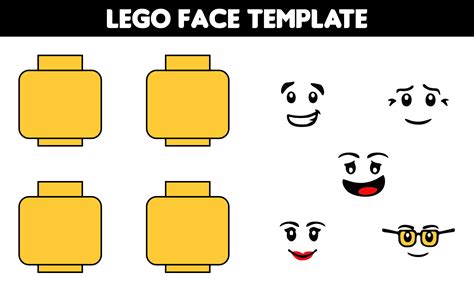 Laser Printer Inkjet Printer Printable Masks Printables Lego Faces