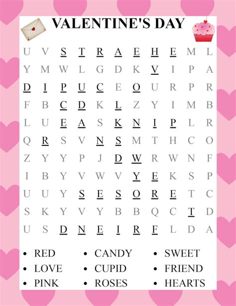 69 Free Printable Valentine Puzzles For Adults Design Corral