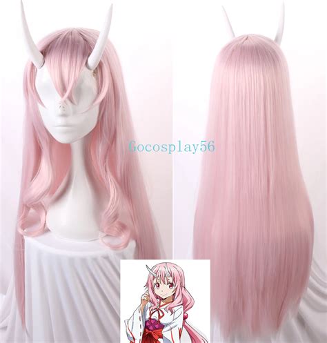 2019 Shuna Pink Cosplay Wigs Anime That Time I Got Reincarnated As A