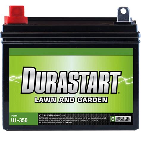 Durastart Lawn And Garden Battery U1 350 Cca350