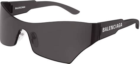 Balenciaga Mens Injection Rectangle Shield Sunglasses Shopstyle