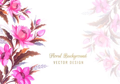 Flower Design Background 692850 Vector Art At Vecteezy