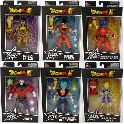The dragon ball anime and manga franchise feature an ensemble cast of characters created by akira toriyama. Set of 6 - Dragonball Super SS Kale Series Action Figure ...