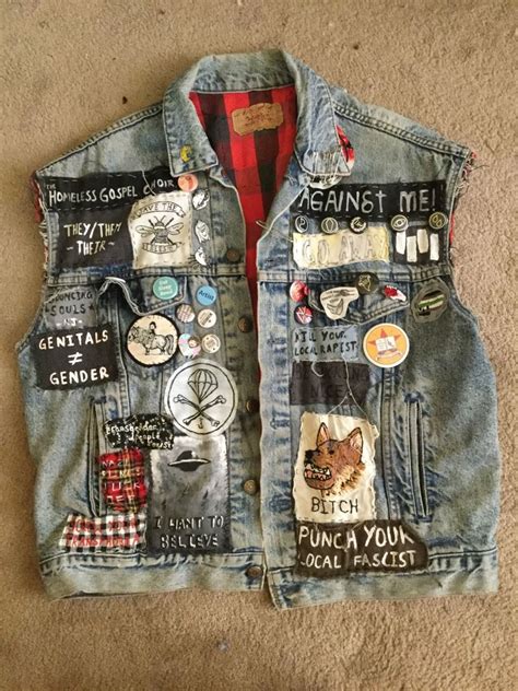 Pin By Adam Dockery On Punk Patches And Diy Punk Outfits Punk Jackets