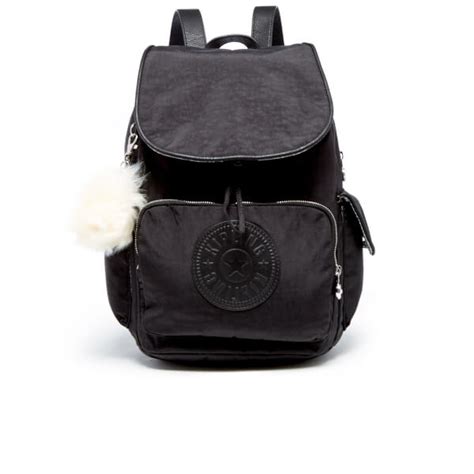 Kipling Womens City Pack Backpack Black Padded Womens Accessories