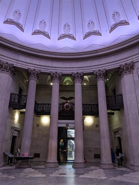 Federal Hall—over 300 Years Of American History Portablenyc New