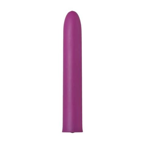 eve s satin slim rechargeable vibrator purple sex toys and adult novelties adult dvd empire