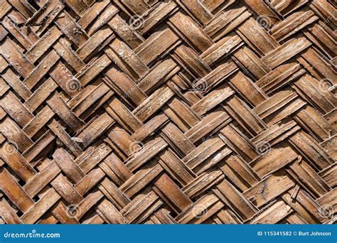 Background Texture Of Woven Bamboo Thatch Stock Photo Image Of Mesh