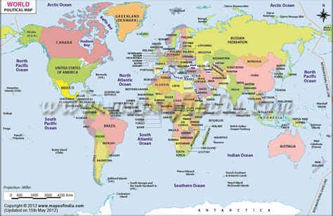 Earth Map Map Of The World Blank Countries