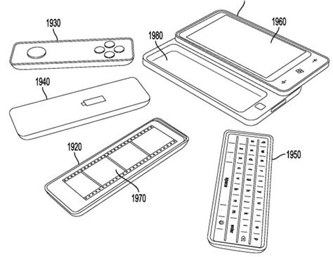 Microsoft Patent Reveals Smartphone With Detachable Accessories