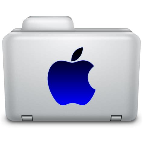 Ion Apple Folder Icon Hydride Icons