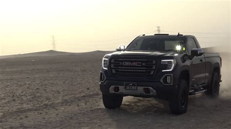 تجربة جمس سييرا غماره اي تي٤ في الطرق الوعره Gmc Sierra At4 Regular Cab