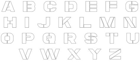 Free Printable 4 Inch Alphabet Letters Free Printable Templates