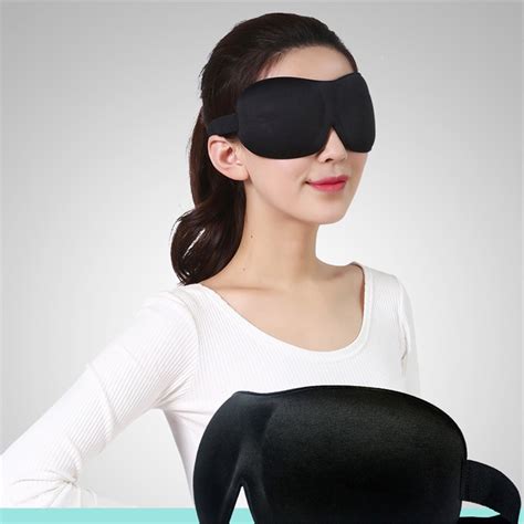 Invisible Sex Blindfolded 3d Eye Mask Sex Toys For Couples Hoodman Adult Sex Games Black Shield