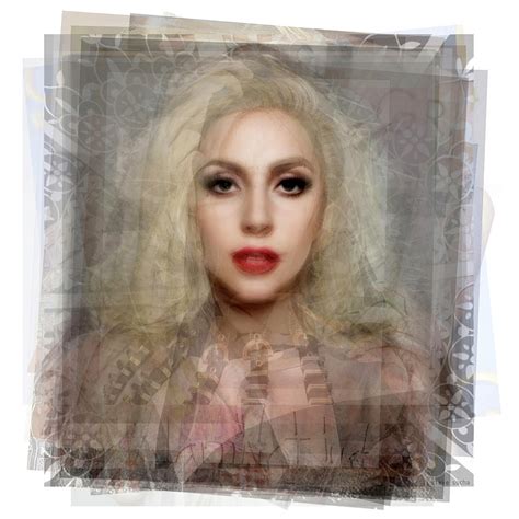 Lady Gaga Portrait Digital Art By Steve Socha Fine Art America