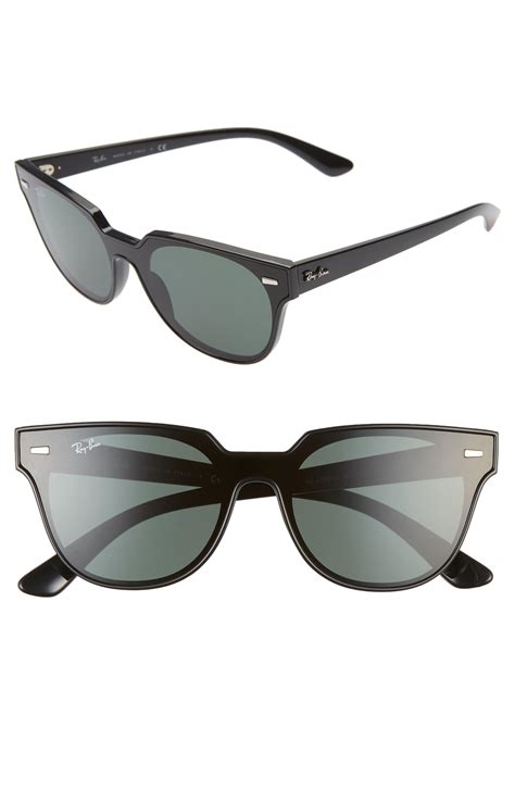 Ray Ban 51mm Square Sunglasses In Black Lyst