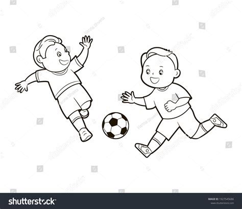1464 Boy Playing Football Sketch Images Stock Photos And Vectors
