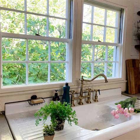 Updating Farmhouse Kitchen Windows With Inserts Indow