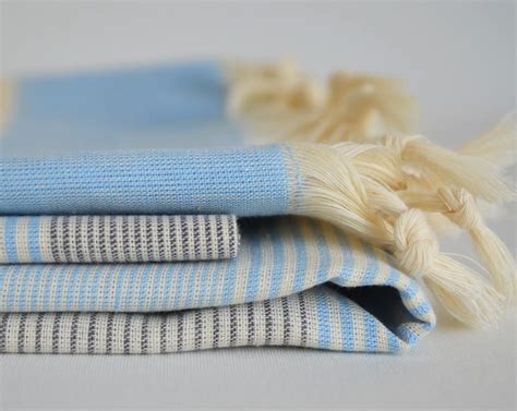 New Sale Off Turkish Beach Bath Towel Peshtemal Blue Etsy