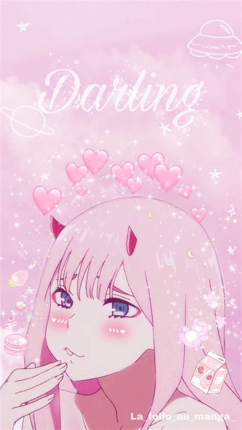 Zero Two Picture Edits Icon Aesthetic Wallpaper Zerotwo Zerotwoedits